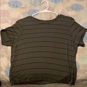 Green women’s shirt